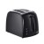 Russell Hobbs Black 2 Slice Toaster Breakfast Toast Maker Extra Wide Long Slots